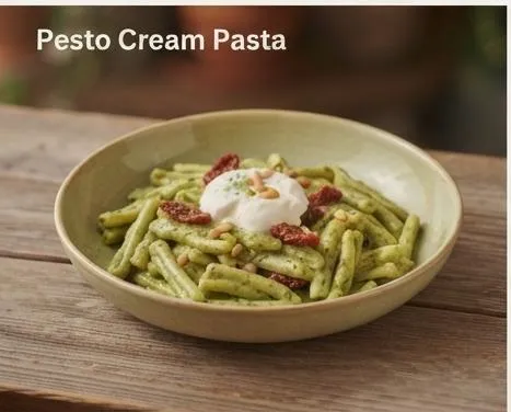 Pesto Cream Pasta