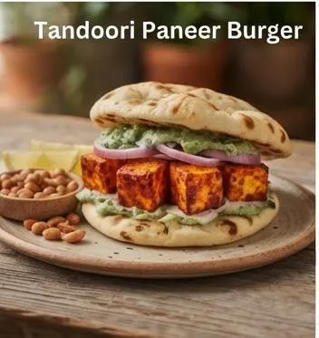 Tandoori Paneer Burger