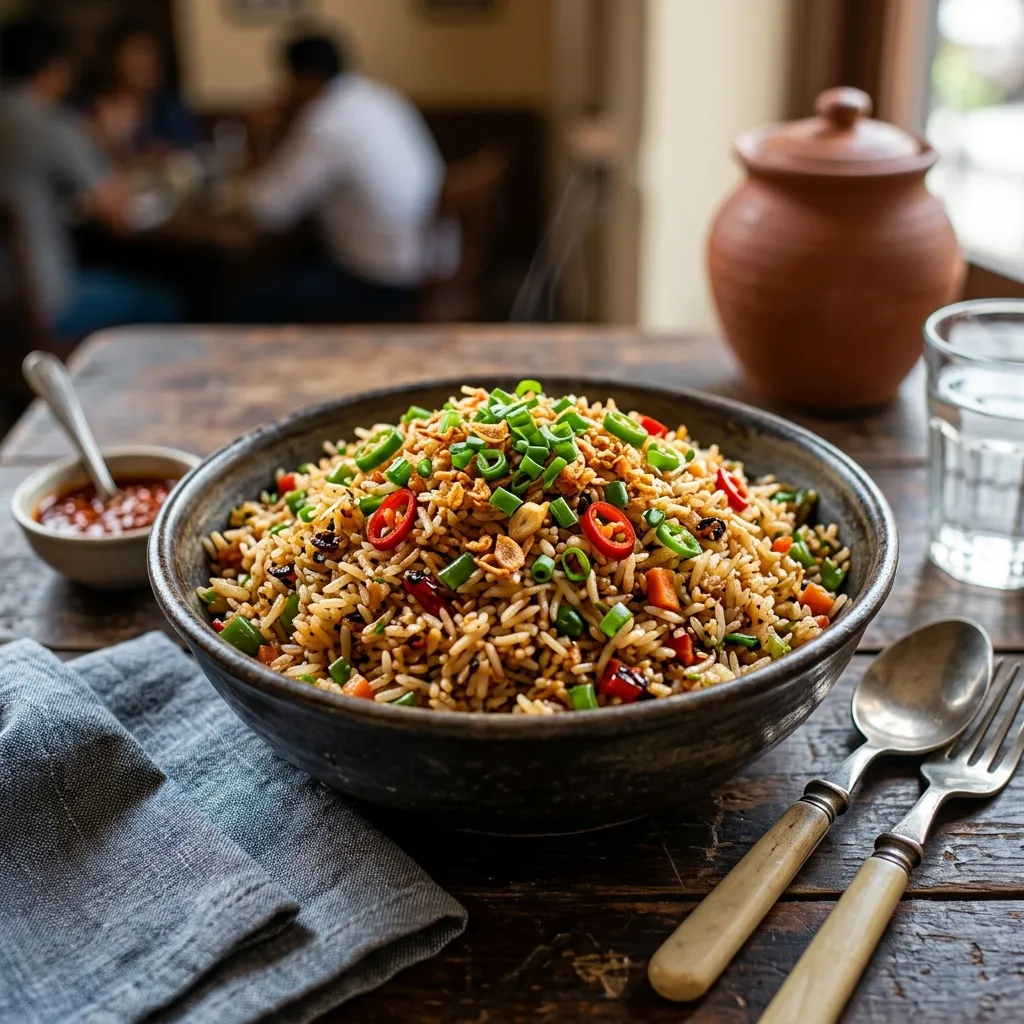 Chilli Garlic Fried Rice