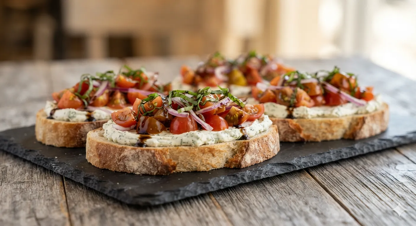 Cream Bruschetta