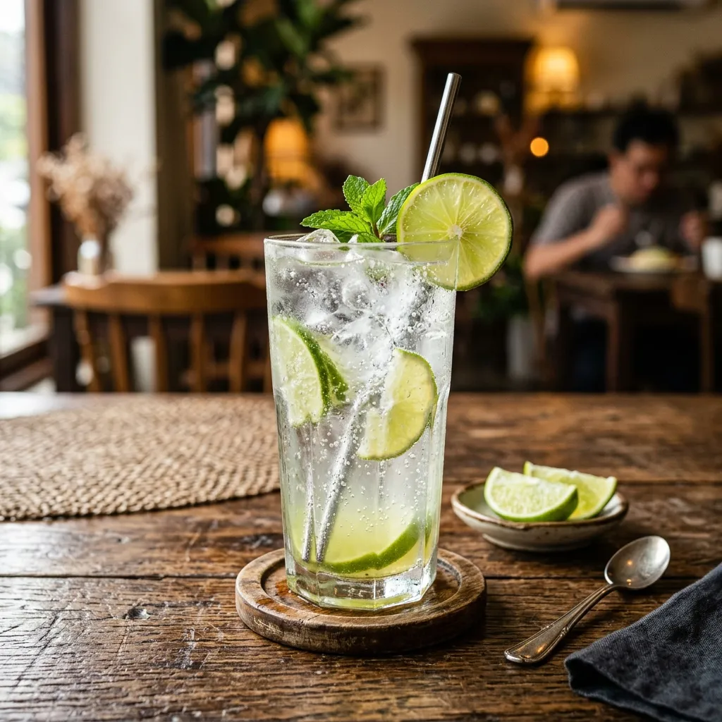 Fresh Lime Soda