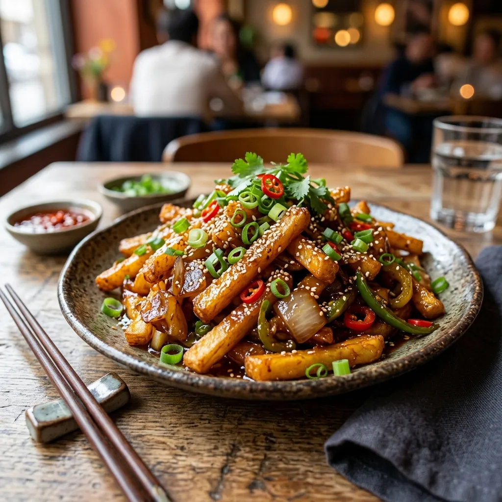 Honey Chilli Potato