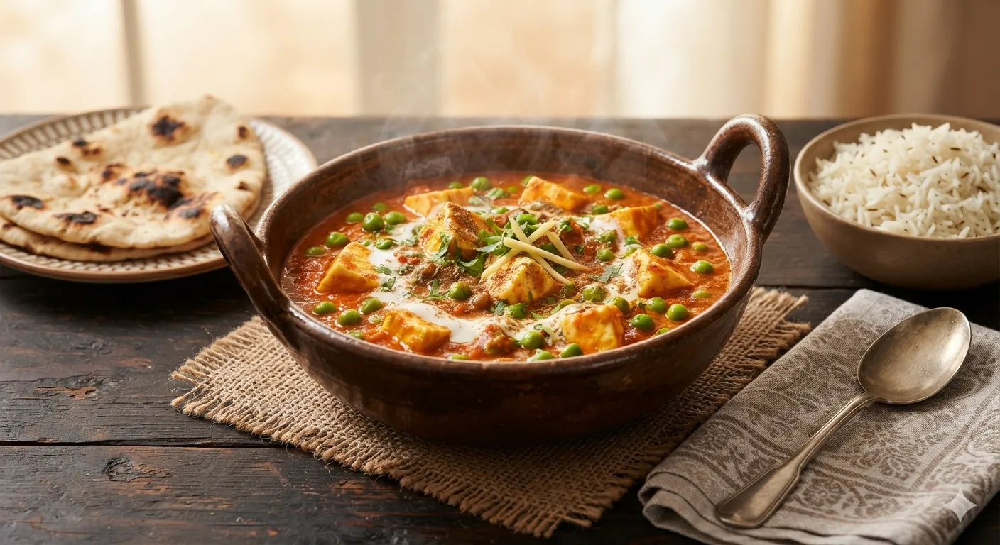 Matar Paneer