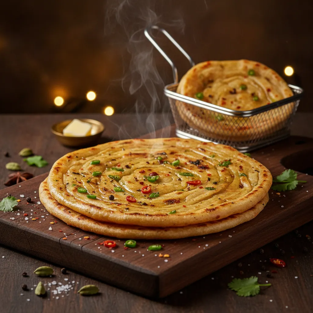 Mirchi Lacha Parantha