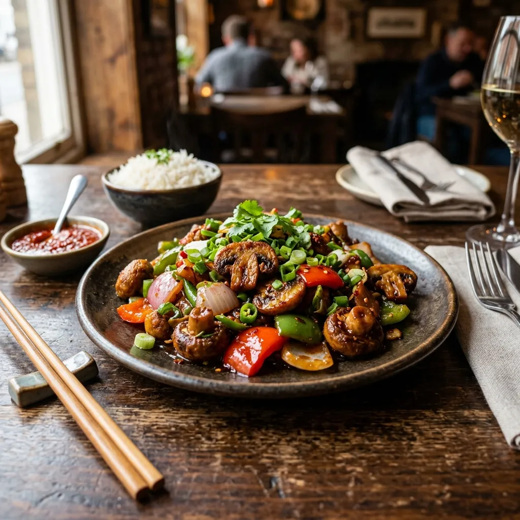 Mushroom Chilly
