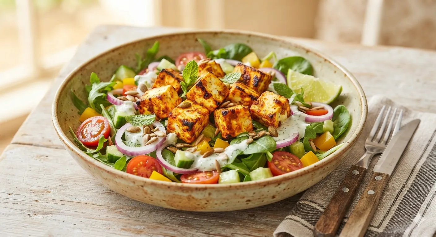 Paneer Tikka Salad