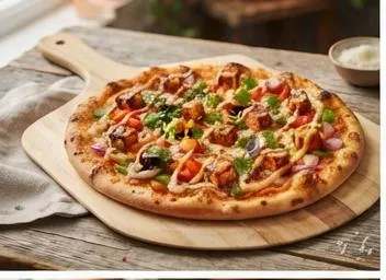 Indi Tandoori Paneer Pizza