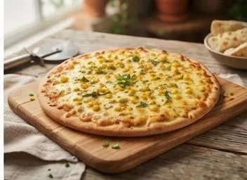 Cheese Corn Pizza