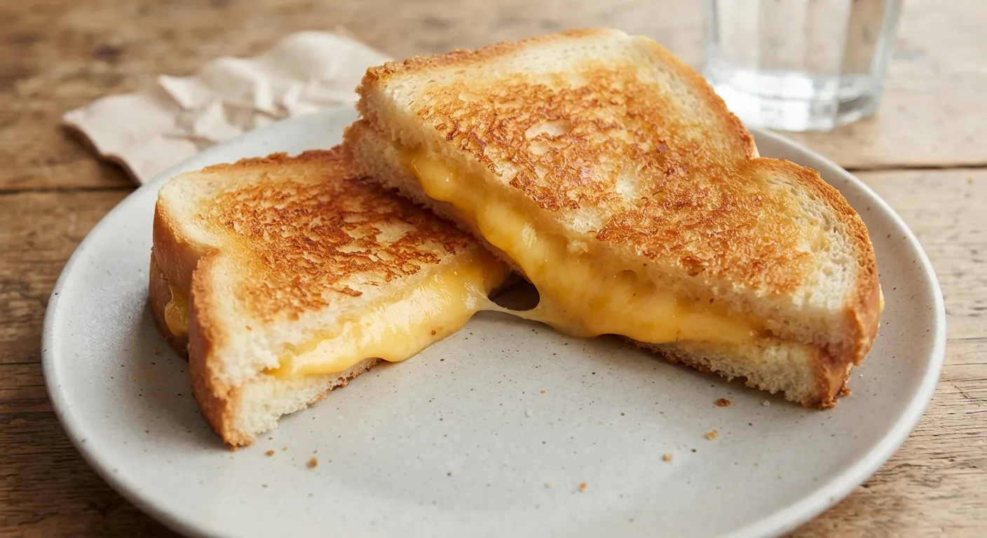 Plain Cheese Sandwich