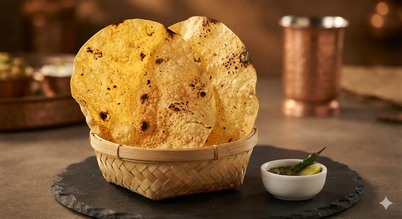 Roasted Papad