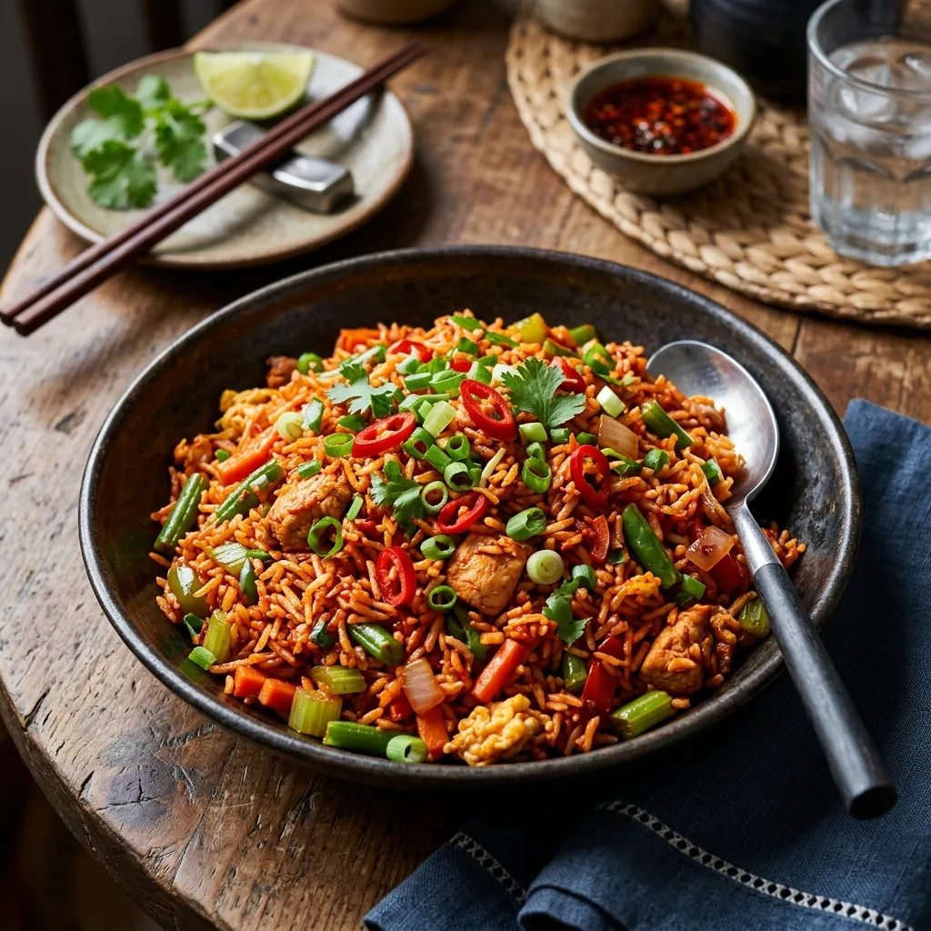 Schezwan Fried Rice