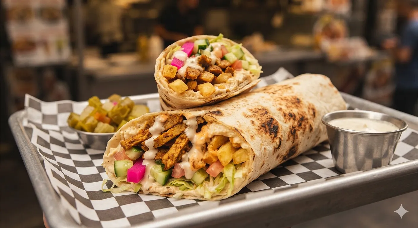 Veg Shorma Wrap